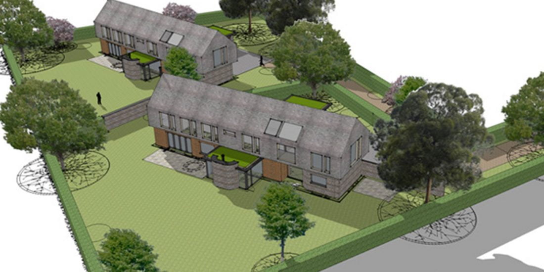 Housing Development in Haughley Suffolk by Beech Architects