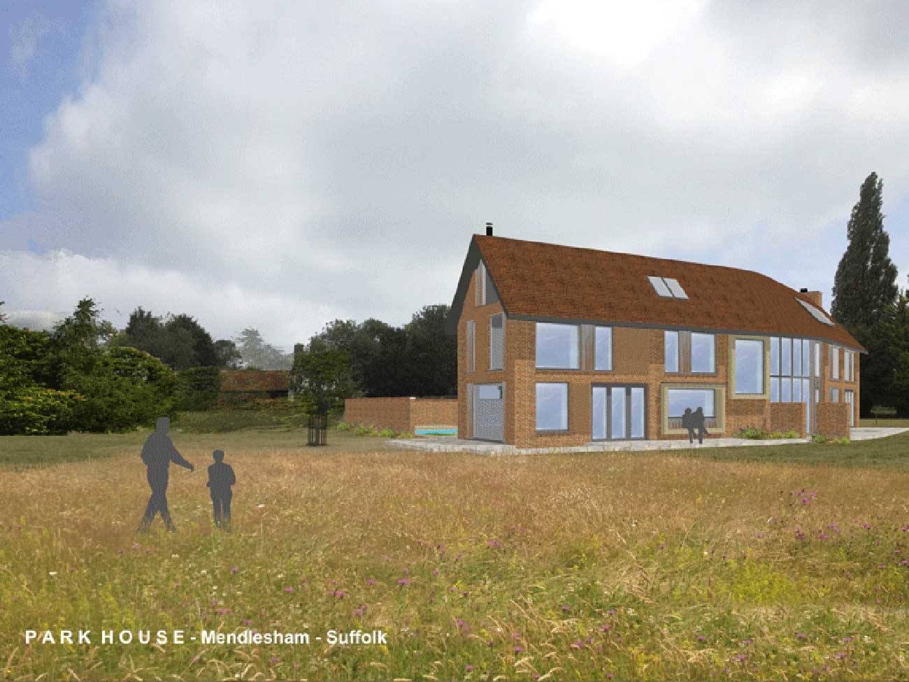 New House In Mendlesham Suffolk by Beech Architects