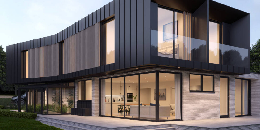 Contemporary modern house